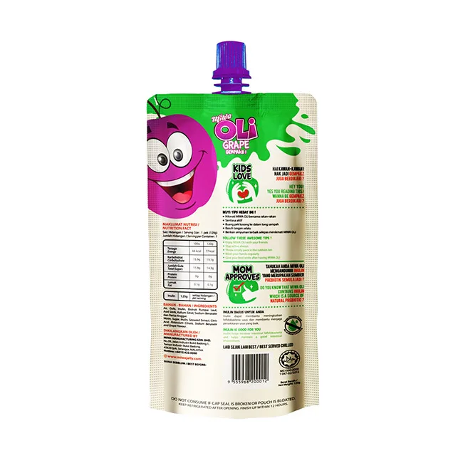 Good Quality Prebiotic Grape Flavoured Jelly Drink Contain Vitamin C To
