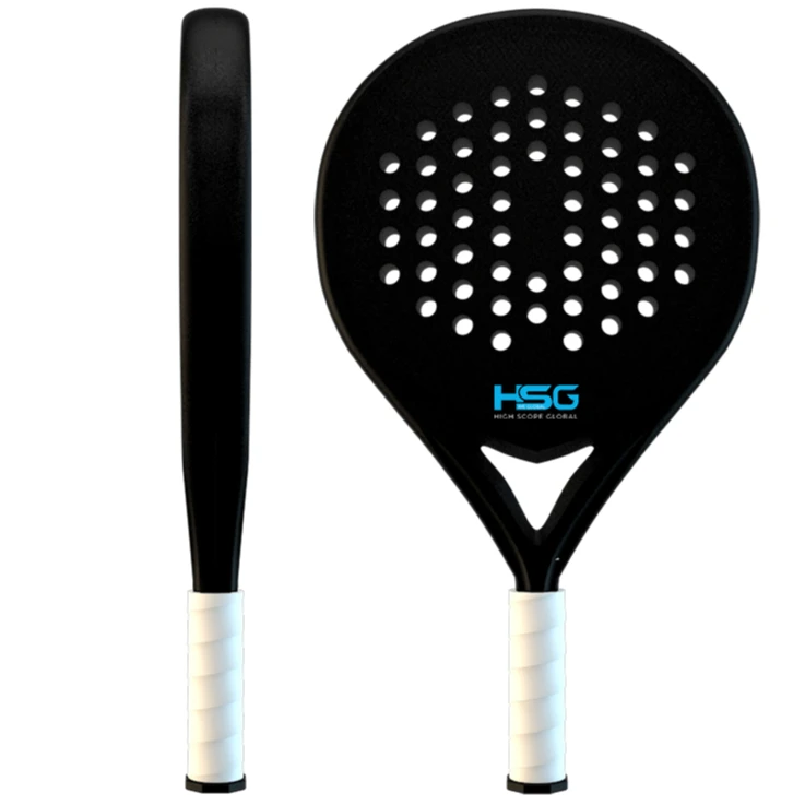 Graphite Carbon Beach Tennis Racket Paddle Racquet 23mm Lightweight with Coverbag