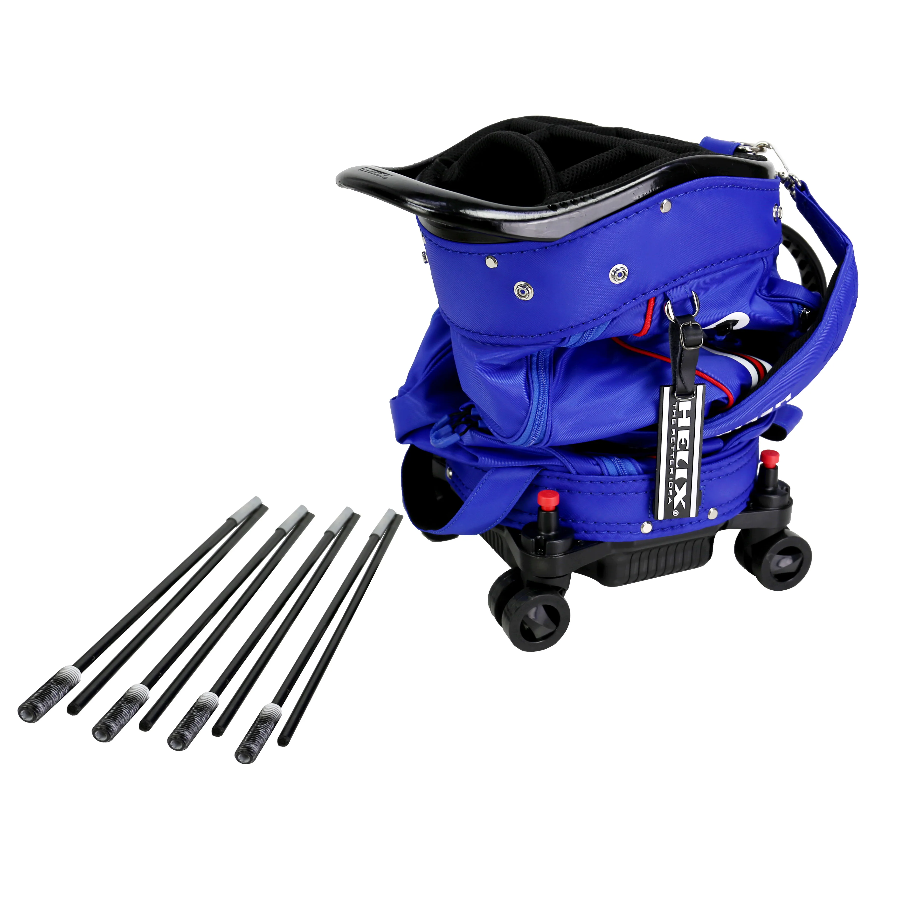 Helix Foldable Golf Bag With Wheels / Helix Air Bag Design Golf Bag To
