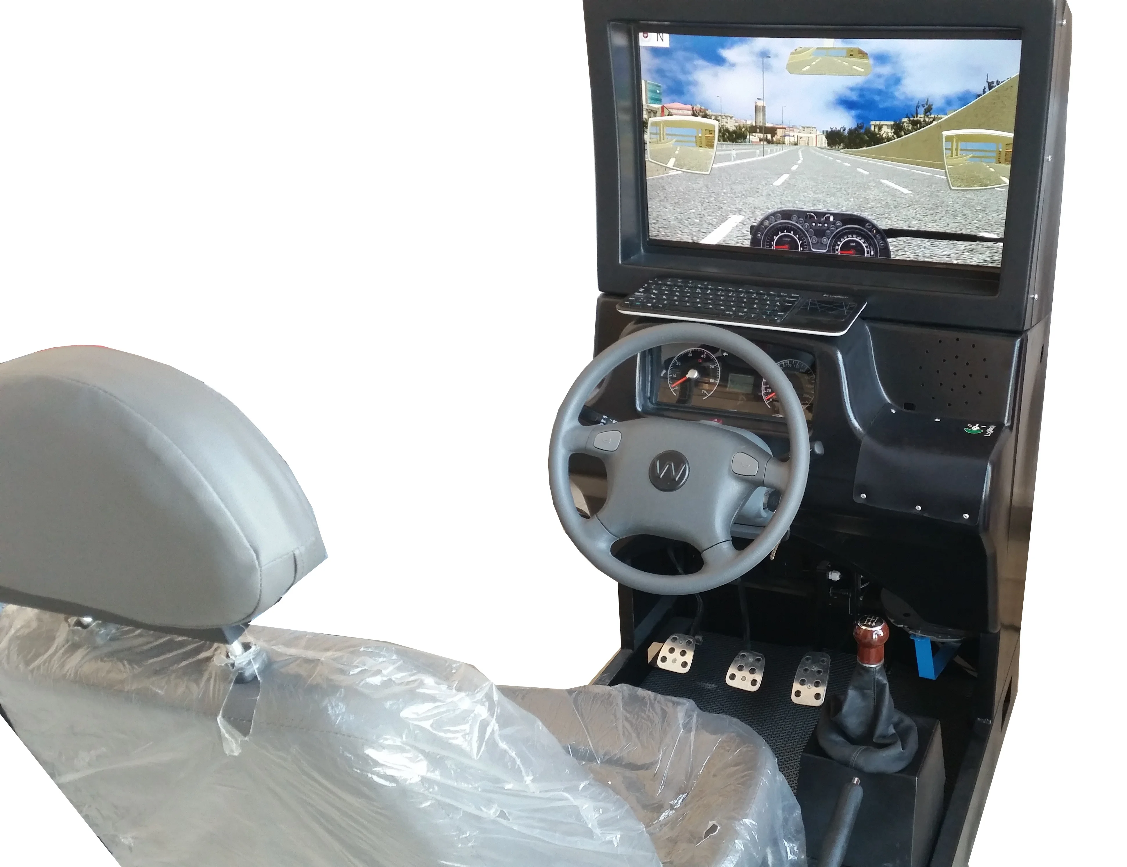 
Professional Car Driving Training Simulator (LEFT- RIGHT HAND DRIVE / Real Car Equipment) SALE for MOQ 10 
