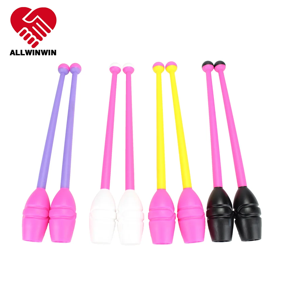 Allwinwin Rgc02 Rhythmic Gymnastics Clubs Bicolor 36cm Tpr Head