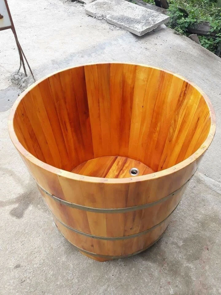 Vietnam Competitive Price For Sale Wooden Bathtub/ Bamboo Barrel