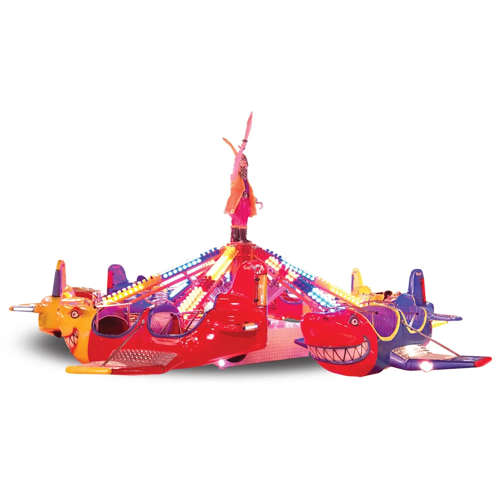 
Shark Planes - Amusement Park Rides 