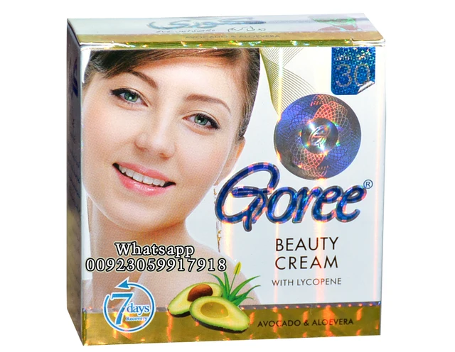 goree beauty cream with avocado & aloe vera