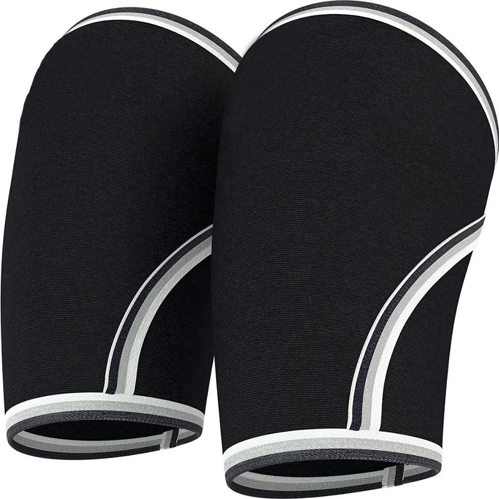 
High Performance Elbow Sleeve Support for Weightlifting, Weight Training & Powerlifting - Best Compression Straps - for Men and 