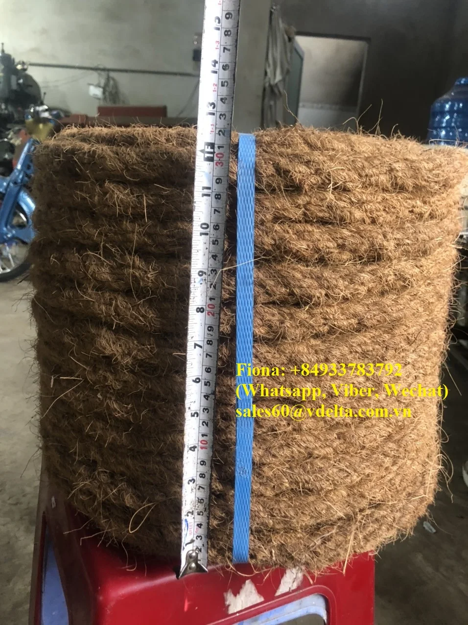 Coconut Fiber Rope / Coconut Curled Coir Rope From Coco Fiber In