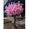 New products 250cm height artificial double color cherry blossom tree for garden decoration