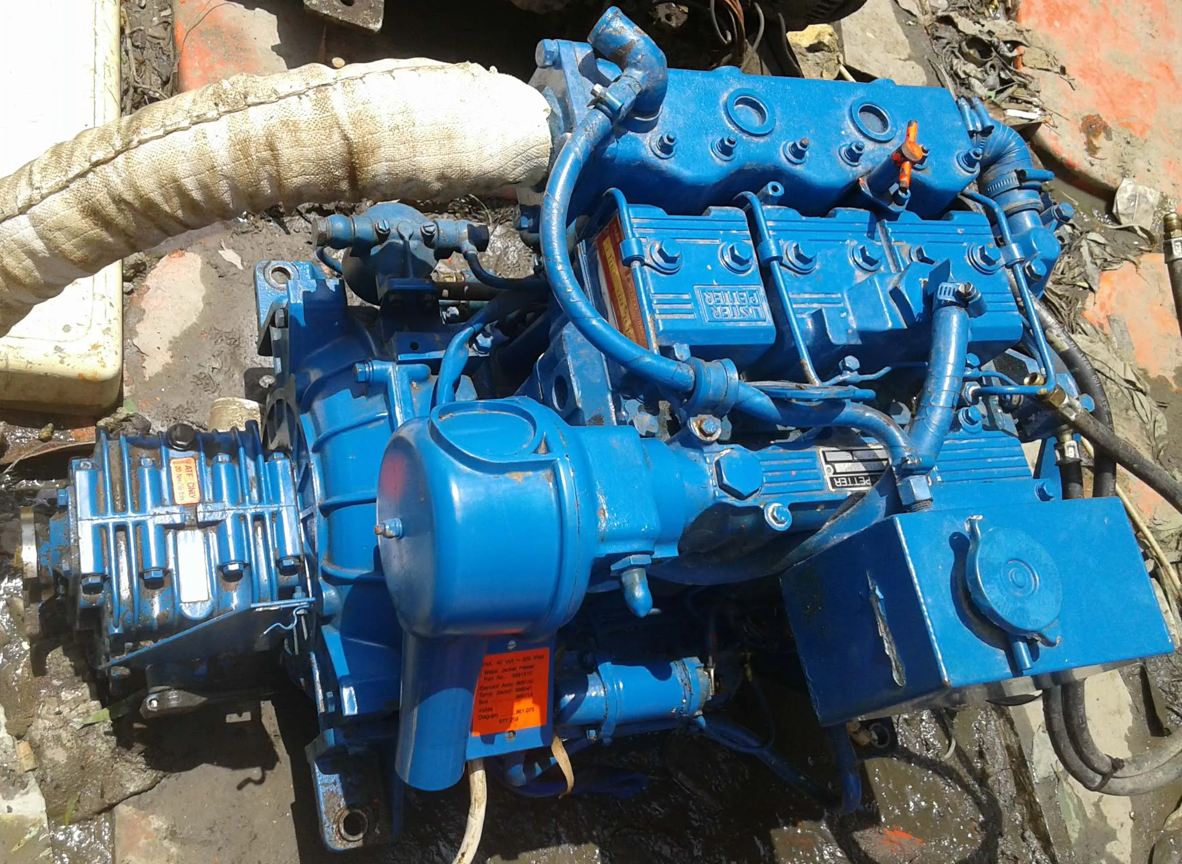 Best Quality Boat Marine Diesel Inboard Engine Lister Petter LPW3