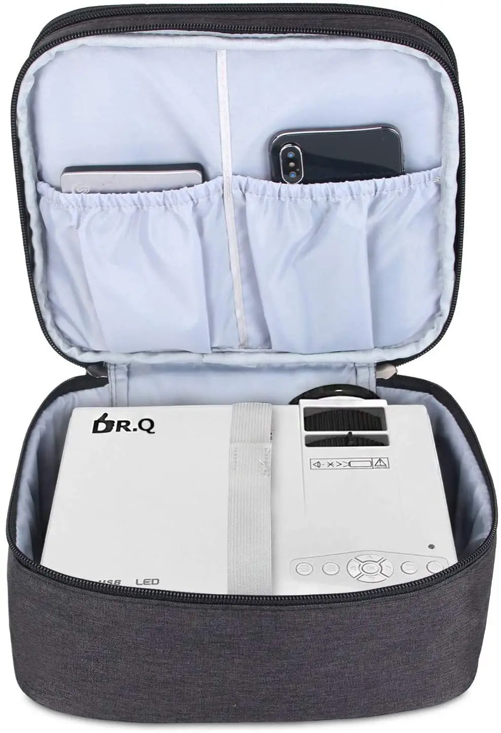 Mini Projector And Accessories Portable Case Carrying Bag Mini