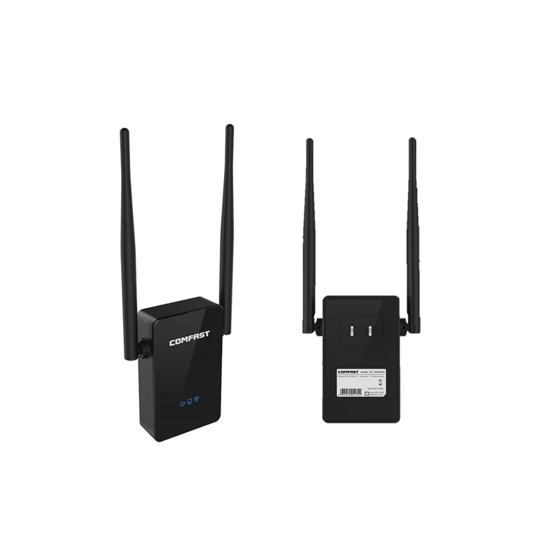 

Wireless repeater 300mbps wifi repeater 1200mbps wifi repeater 2.4Ghz wifi extender internet booster,50 Pieces, Black wireless repeater