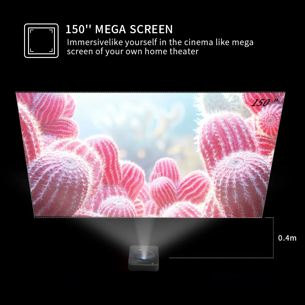 Best Selling Home Full Hd WOWOTO 4k Laser S6A Projector Ultra Short Throw