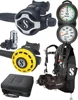 SEAC SIMPLY SCUBAPRO HYDROS TITANIUM TRAVEL PACKAGE Regulator Octo Two Gauge Console Dive Gear Package