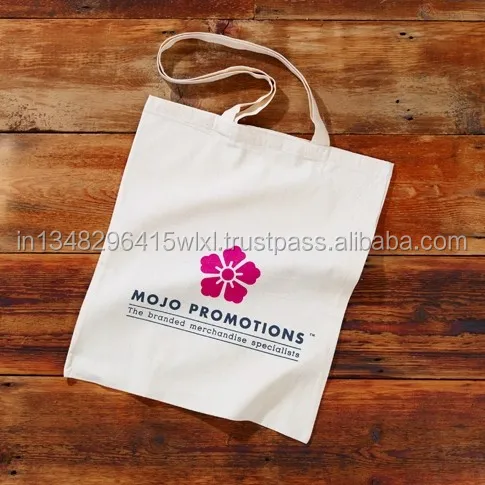 2021 New Recycle Organic Cotton Canvas Tote Grocery Bag With Logo Printing cotton bag shopping