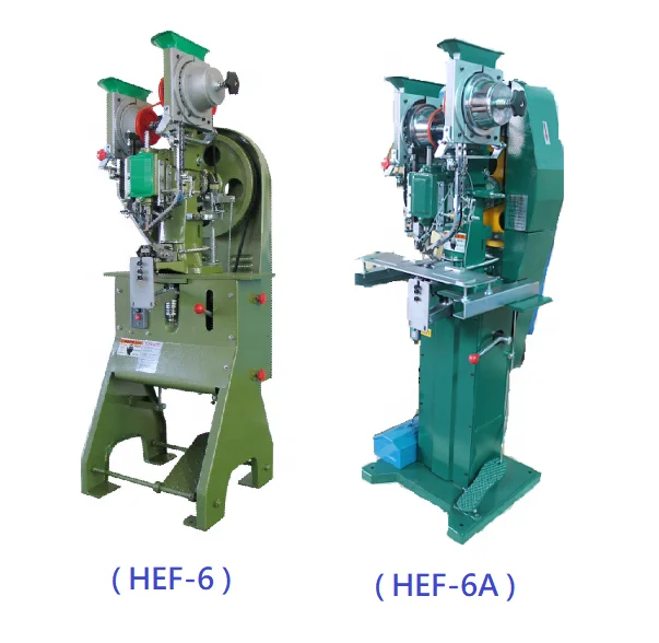 AUTOMATIC EYELET FASTENING MACHINE - HEF-6 / HEF-6A