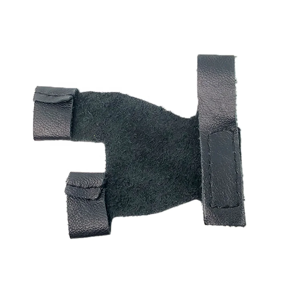 Archery Finger&thumb Guard Protect Glove Leather Shooting Glove For
