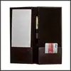 Restaurant, Hotel Guest Check Bill Presenter Holder, Bill Folder, Leather Folder with pen strap