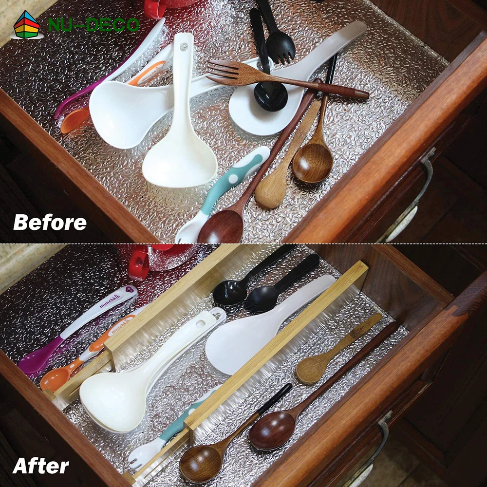 Kitchen Small Adjustable Wooden Drawer Divider Organizer Buy Drawer