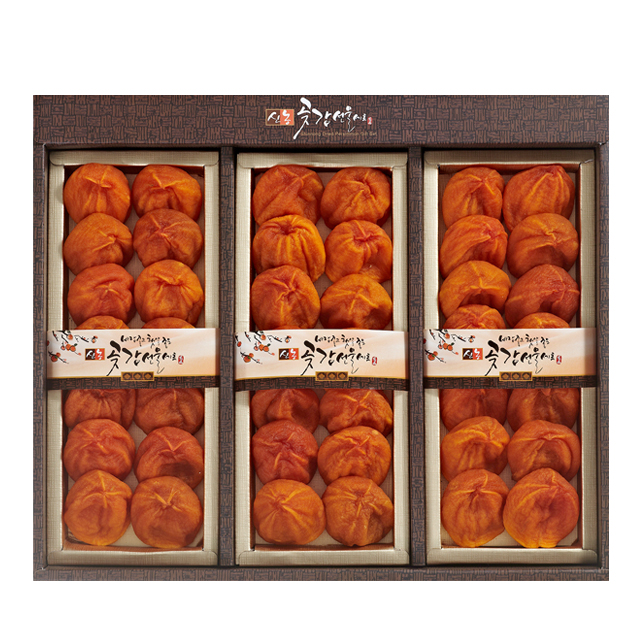
Korean Semi Dried Persimmon 22000 Certified Best Healthy Snack Food Shinnong 100% Natural Gift Set 