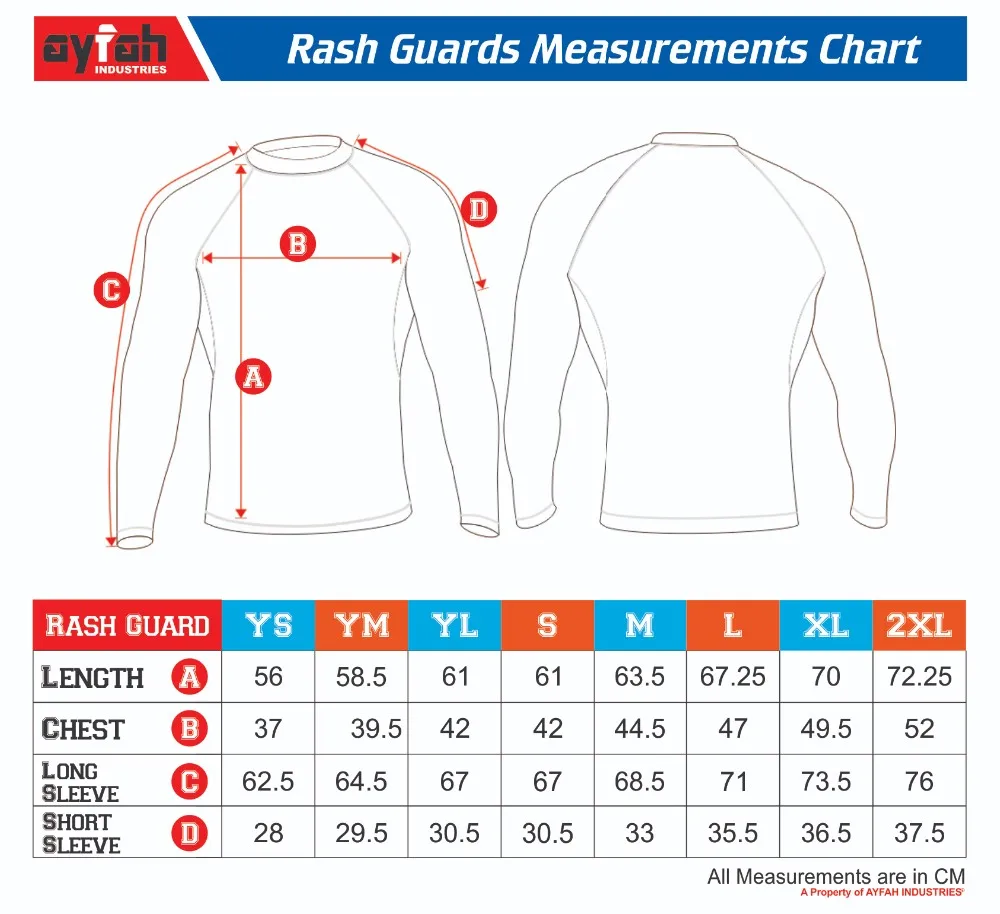 High Quality Custom Rash Guard In Long And Short Sleeve For Wholesale ...