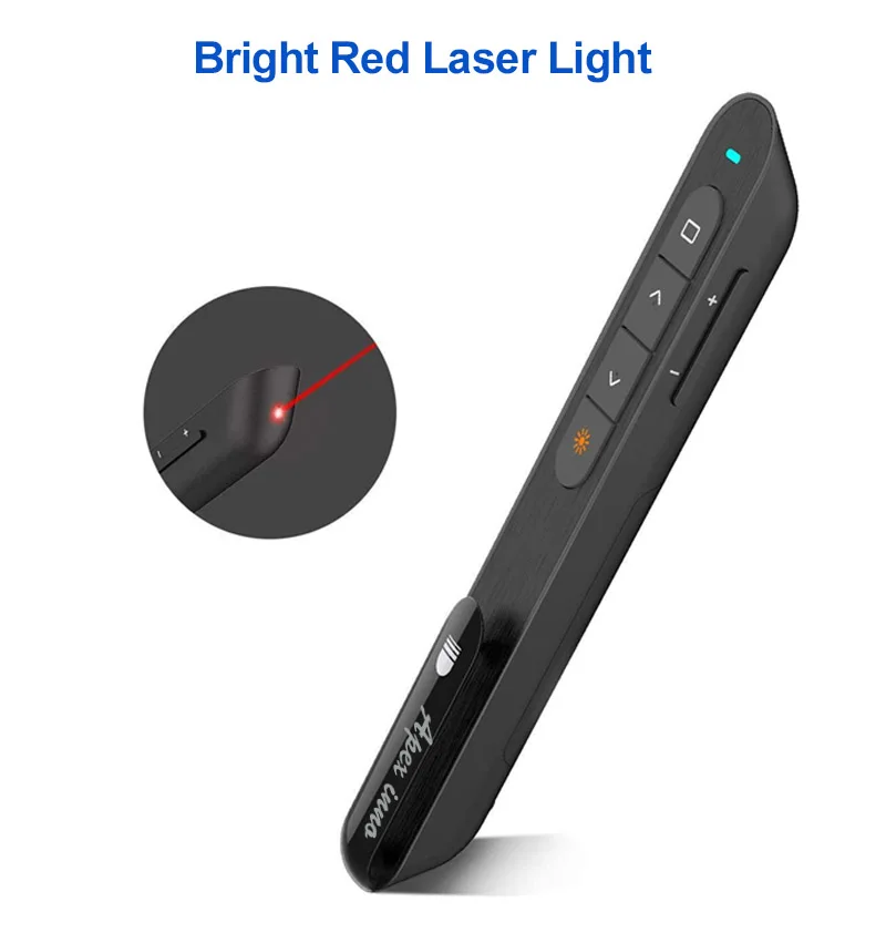 2.4ghz Wireless Red Laser Pointer On Off Switch With Custom Logo - Buy ...
