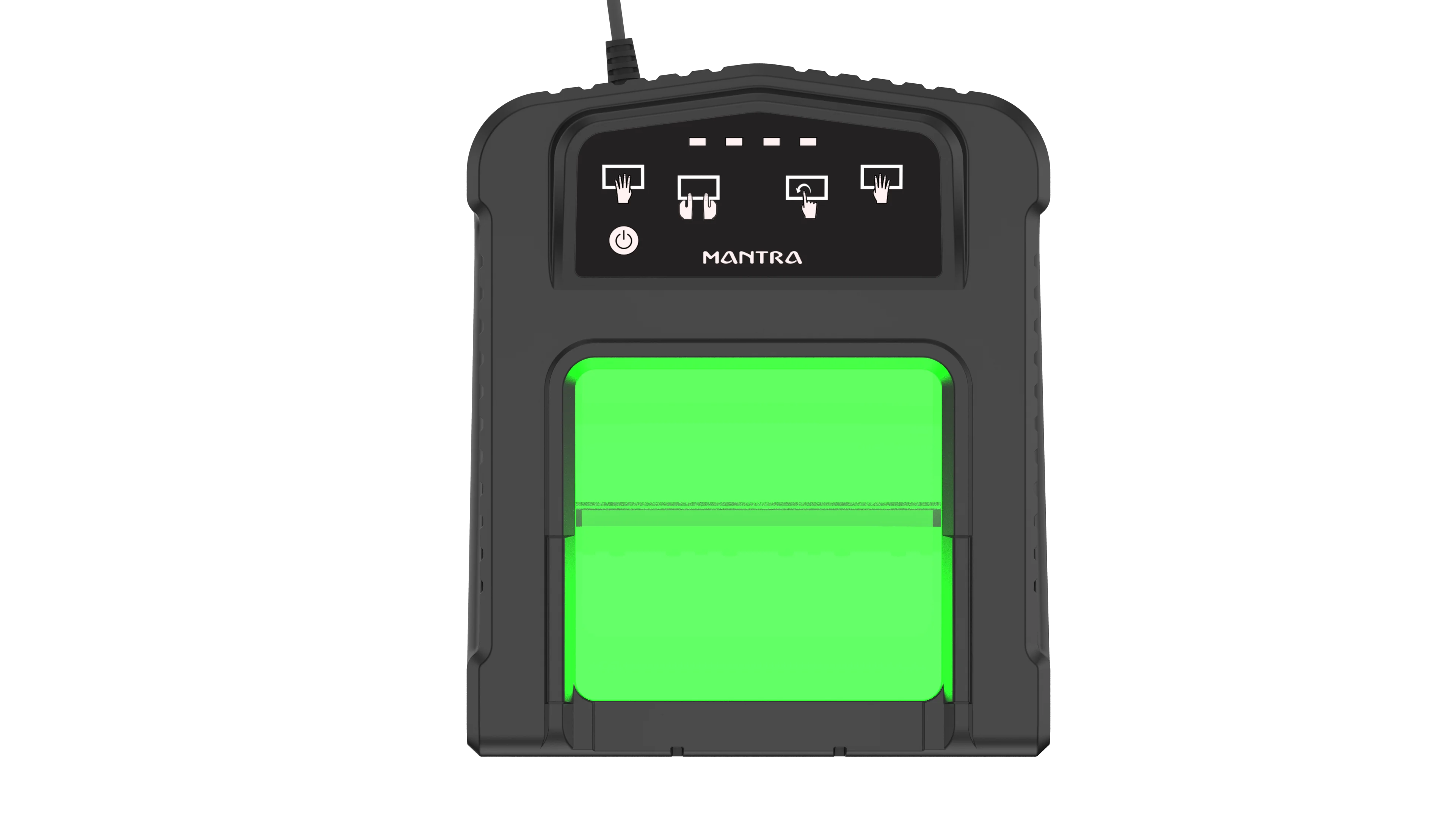 Mantra Morphs Four Finger Slaps With Thumb Scanner Biometric Device