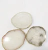 White D-Salt Coffee Coaster & Serving Platter Without Trim :Wholesale Without Trim Agate Coasters