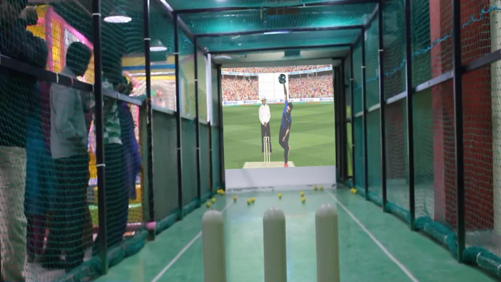 Leverage Cricavatar Economical Cricket Bowling Simulator And Baseball