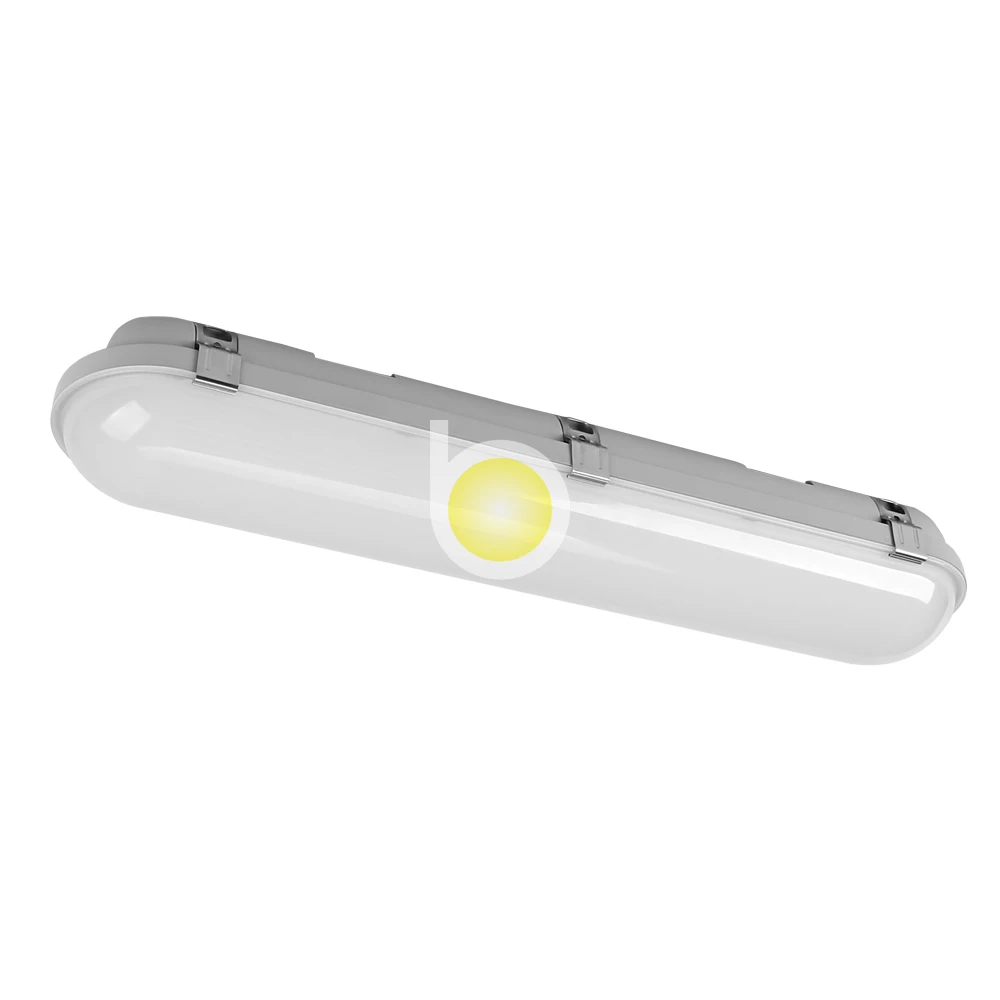 LED IP65 4 ft Water Tight Dlc tri proof light fluorescent T8 vapor tight vapor proof led Fixture