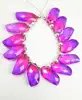 Size 20x10mm,8 Inch Strand,Bio Quartz Faceted Fancy Shape Beads Bio Multi Color Quartz Necklace