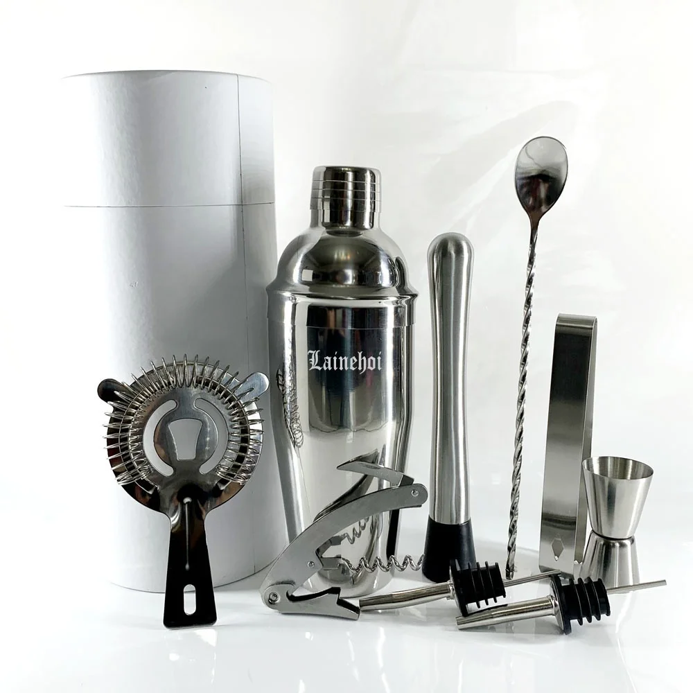 Cocktail Shake Ba Tool Set - 15 Pcs 304 Stainless Steel