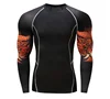 wholesale Skin Fitted Shirt Sublimated Design For Workout with Attractive look