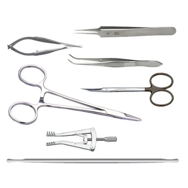 Cardiovascular Surgical Instrument Set / Microvascular Surgery