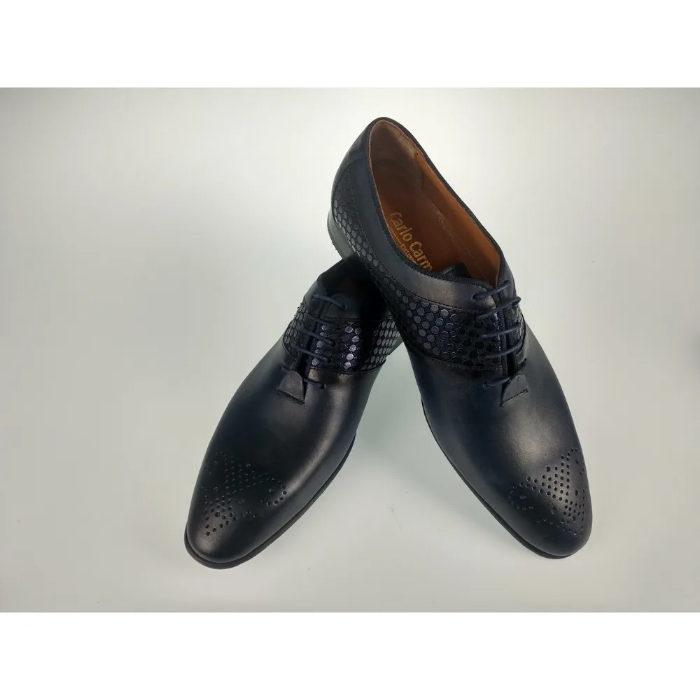 Gentlemen Shoes Leather Best Selling Handmade Brown Shoes Soft Leather