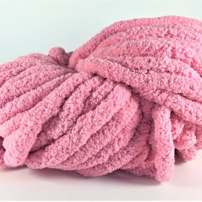 Wholesale 100% Polyester Puffy Fluffy Chenille Yarn Polyester Puffy ...