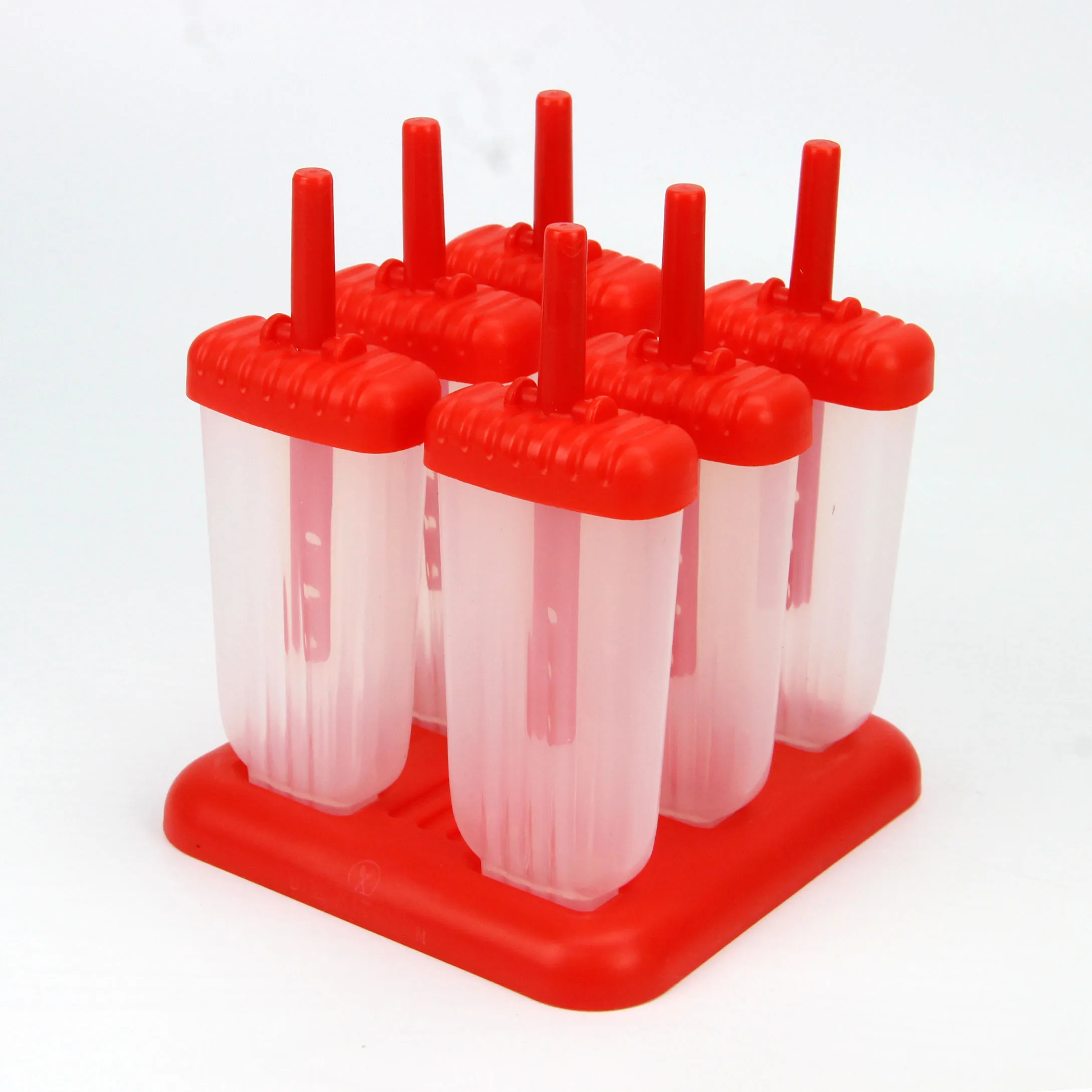 Plastic Popsicle Mold With Sticks,6 Pieces Set Ice Pop Maker Buy Ice
