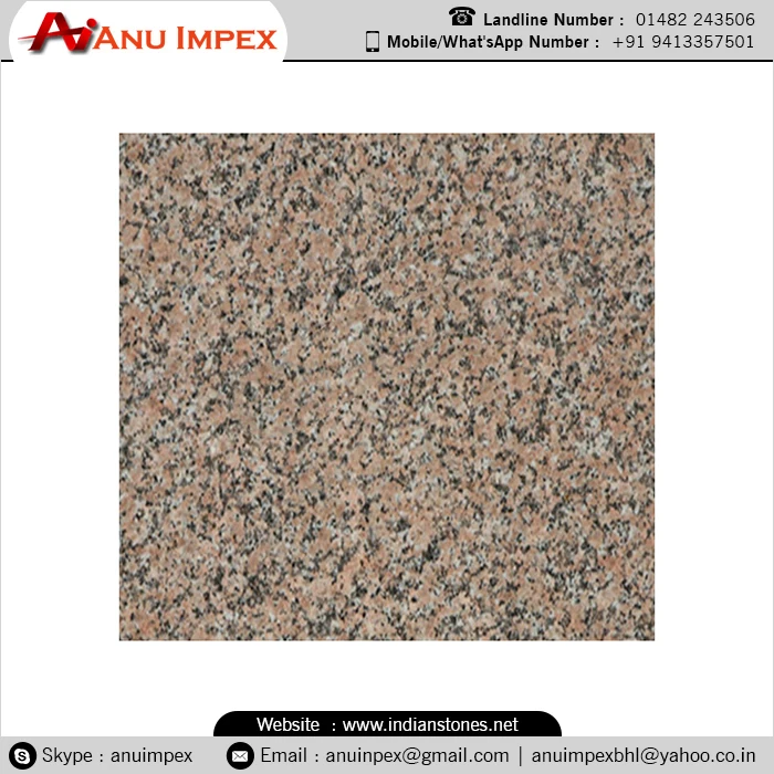 Wholesale Natural Granite Korana Pink Stone Contact For Bulk Order