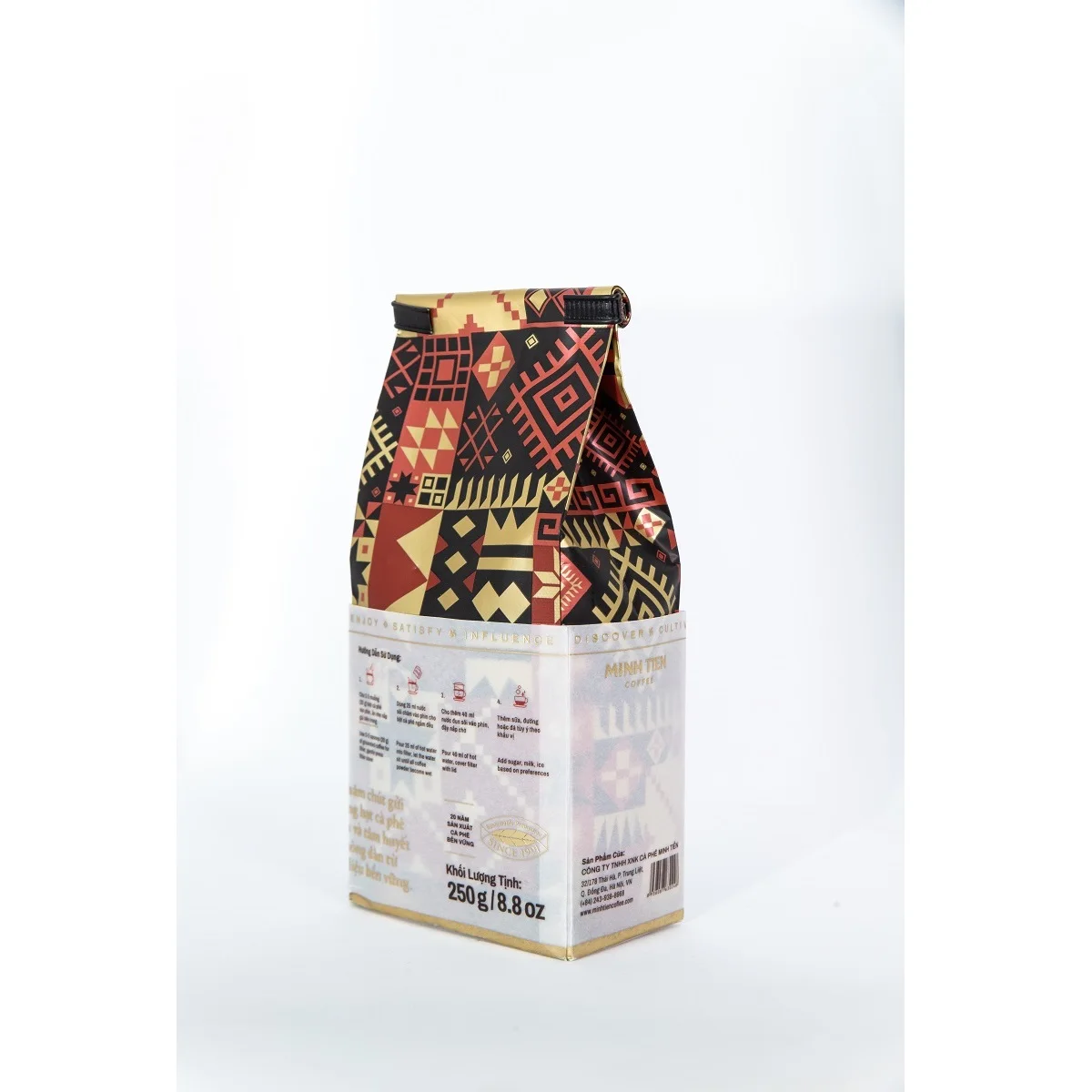 
95% Maturity Arabica And Robusta Variety Brilliant Fruit Flavor Coffilia Roasted Ground Coffee From Vietnam 