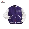 Cool College Baseball Jacket/Men 2019 Fashion Design Leather Sleeve Men's Slim Fit Varsity Jacket