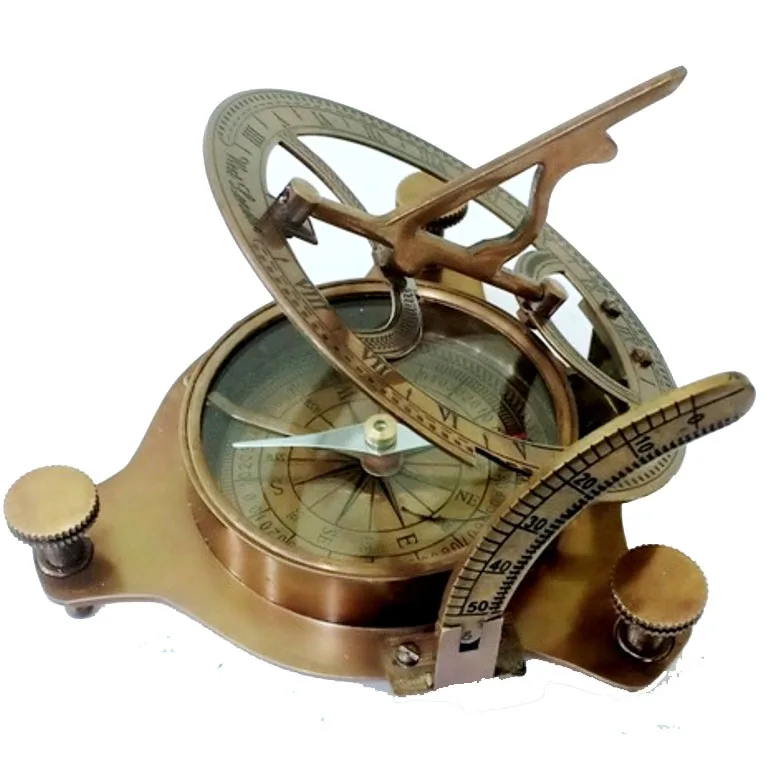 Antique Brass Compass Sundial 4 Inch Compass Collectible Gift Buy Antique Brass Compass