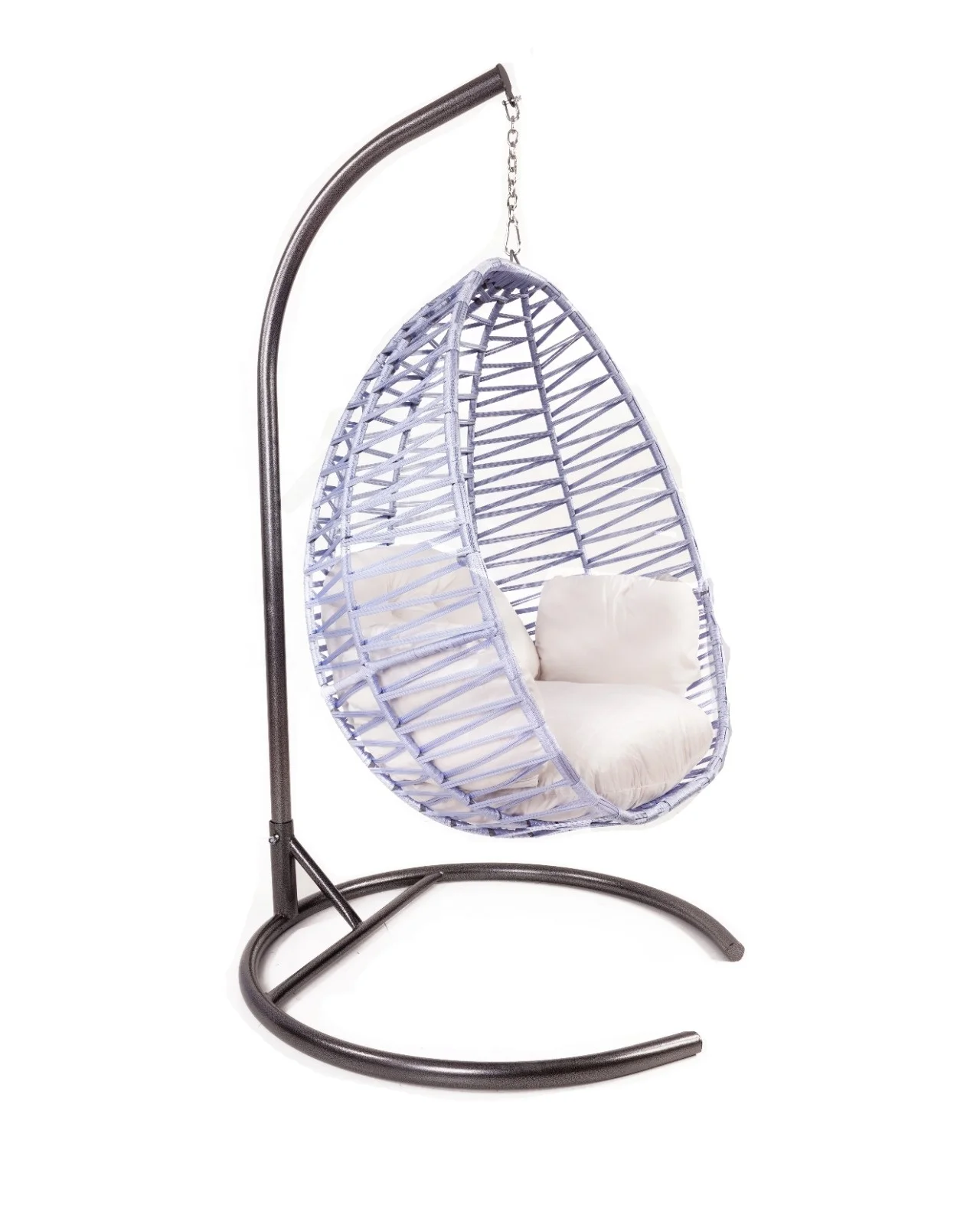 Outdoor Rattan Swing Egg Chair Garden Furniture Hanging Single All