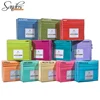3 Line Design Same Size Single Fitted Bed Sheet