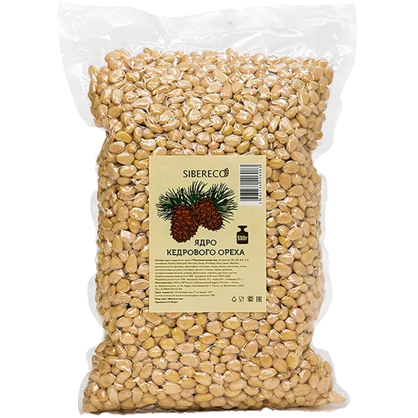 
Unshelled Pine Nut Kernels Without Shell 500 Gr Pack 