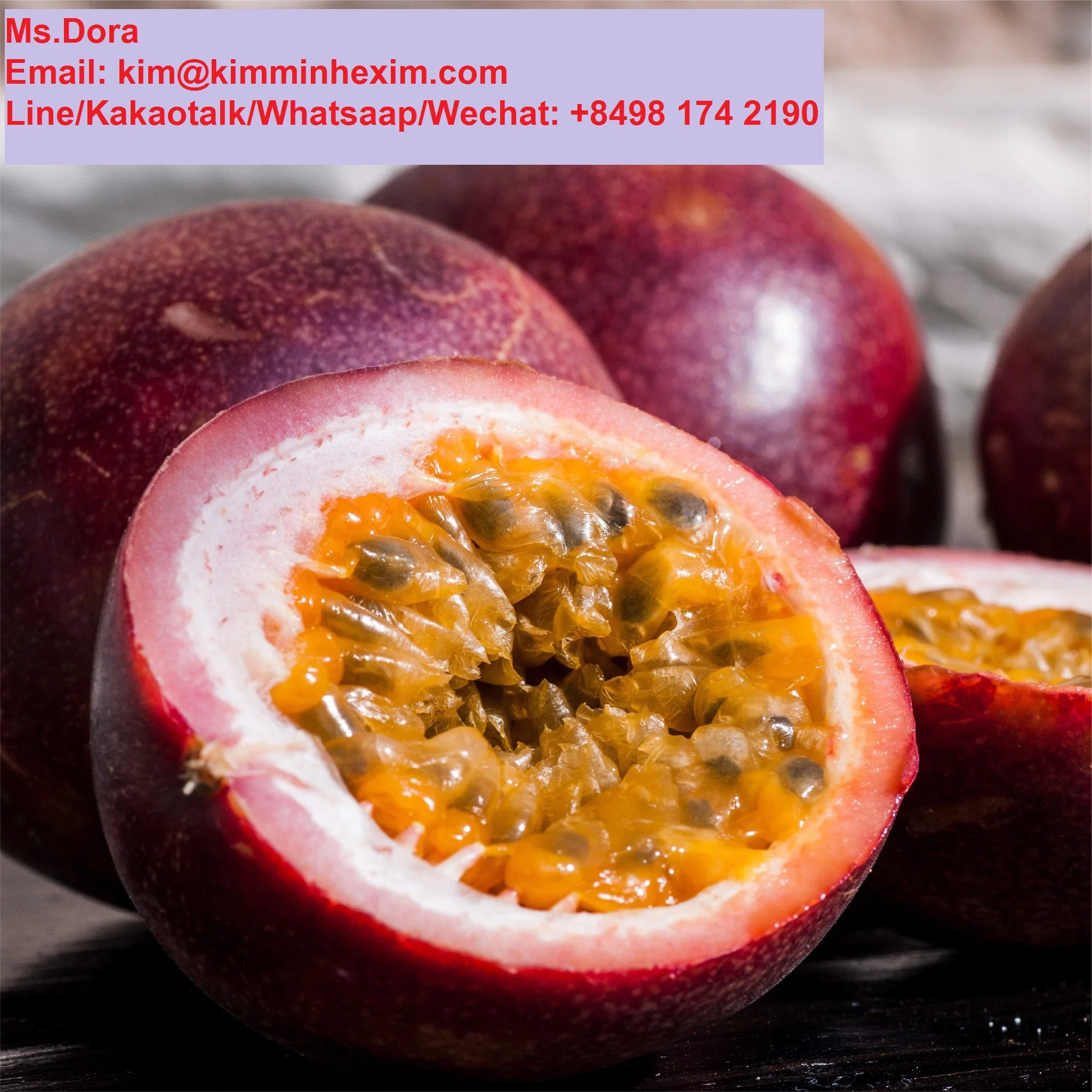 High Quality Fresh Passion Fruit From Viet Nam/ Hot Selling 2022 Fresh
