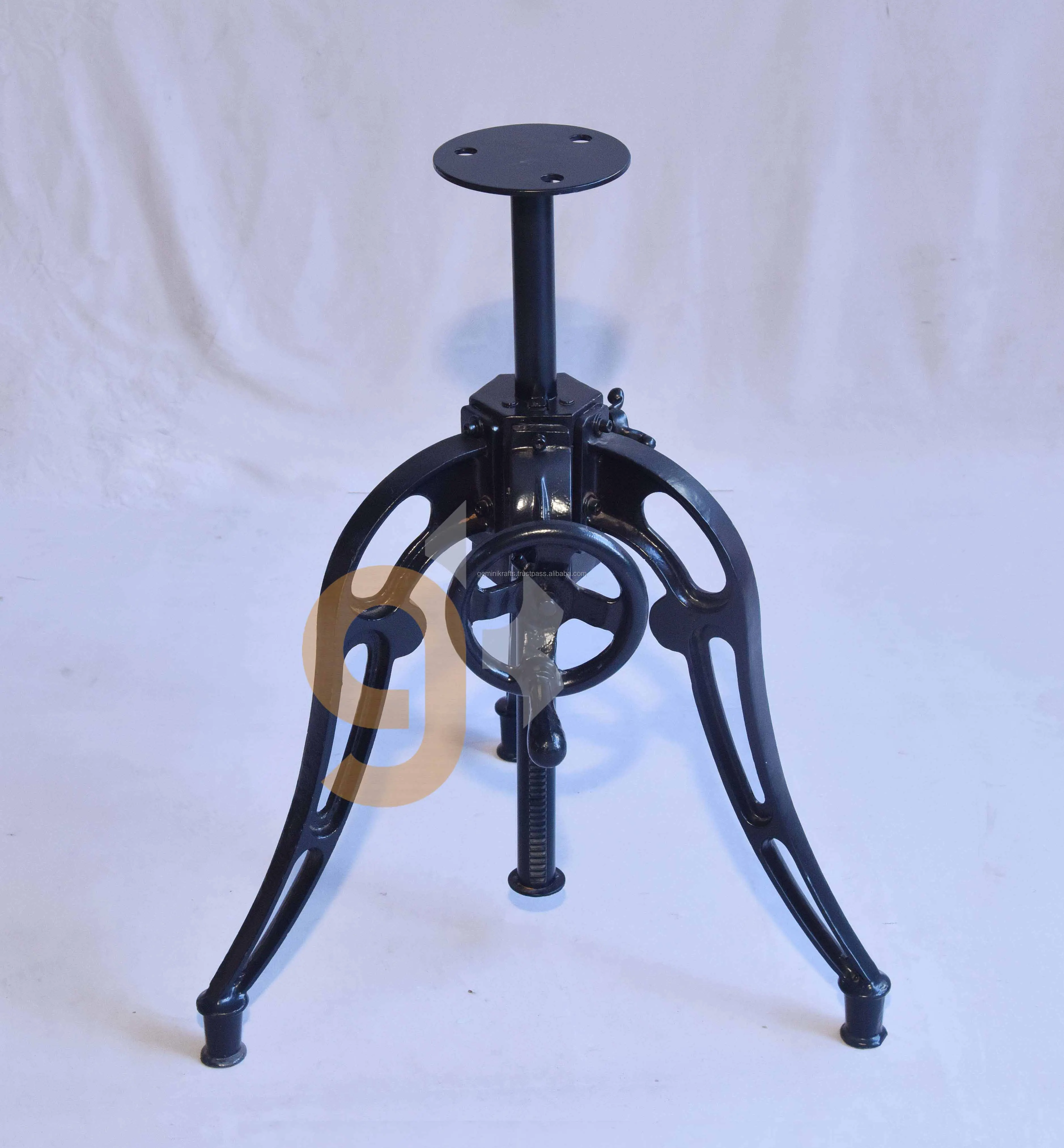Dining Table Base,Industrial Crank Table Base,Adjustable Crank Dining