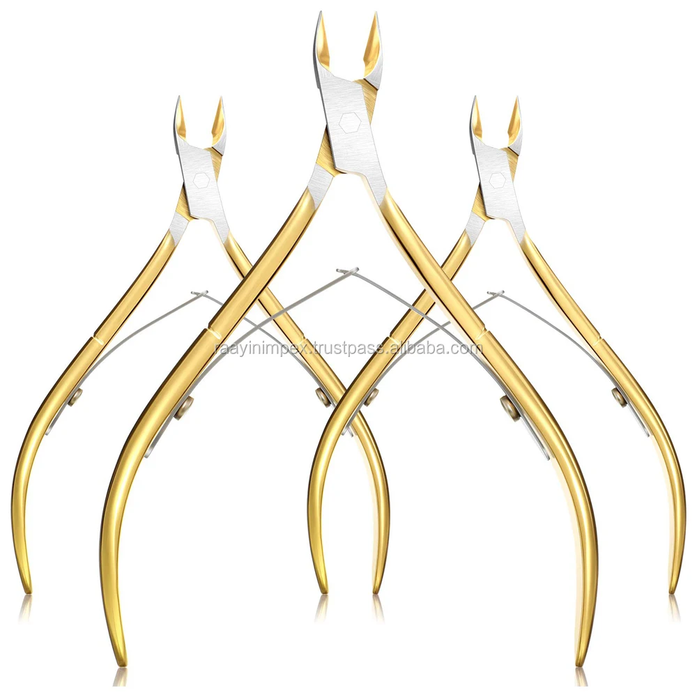 Professional Sharpening Stainless Steel Nail Cuticle Nipper Finger Toe