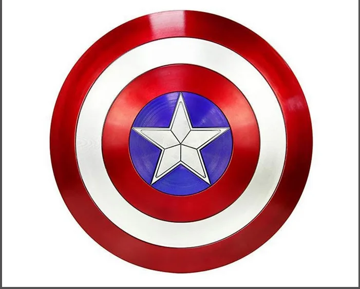 Handmade Avengers Captain America Shield Metal Halloween Decorative ...