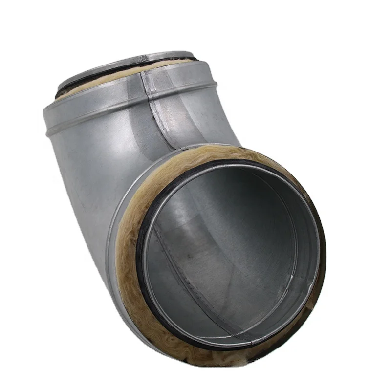 Pre Insulated Spiral Ductwork And Fittings Pressed Bends Buy Pre