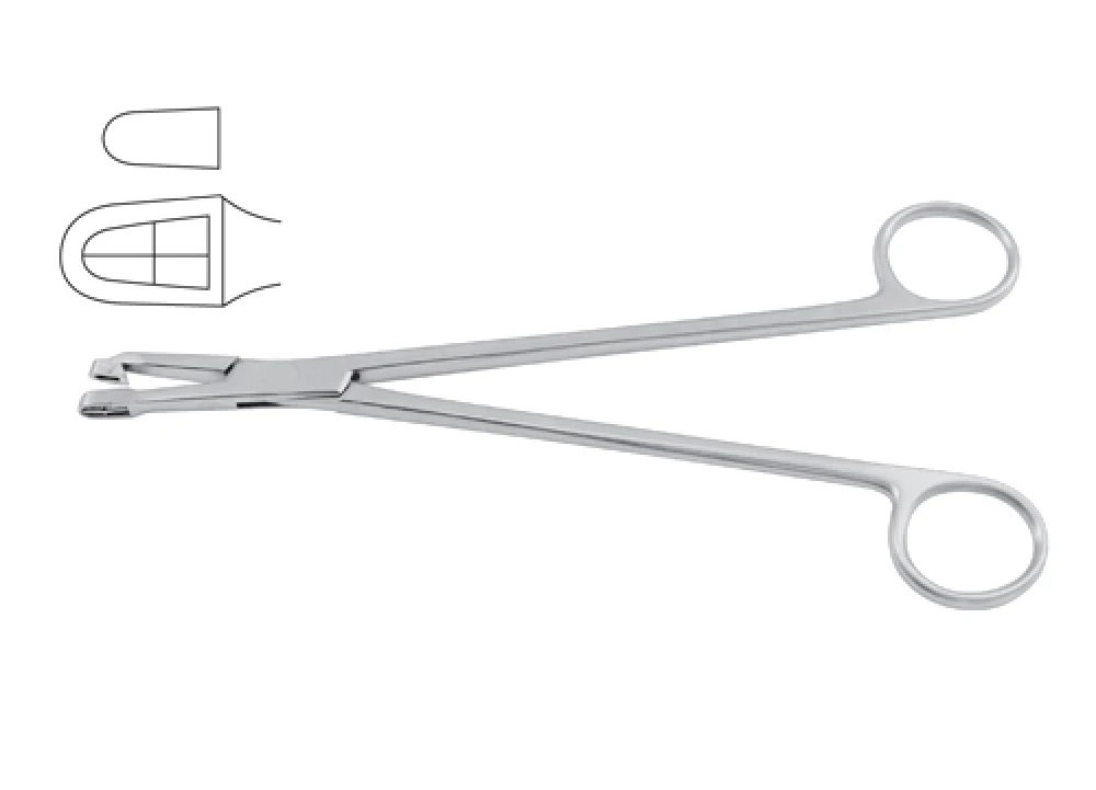 Cervical Uterine Biopsy Punch Forceps Stainless Steel Ce Surgical Schubert Straight With 9mm X