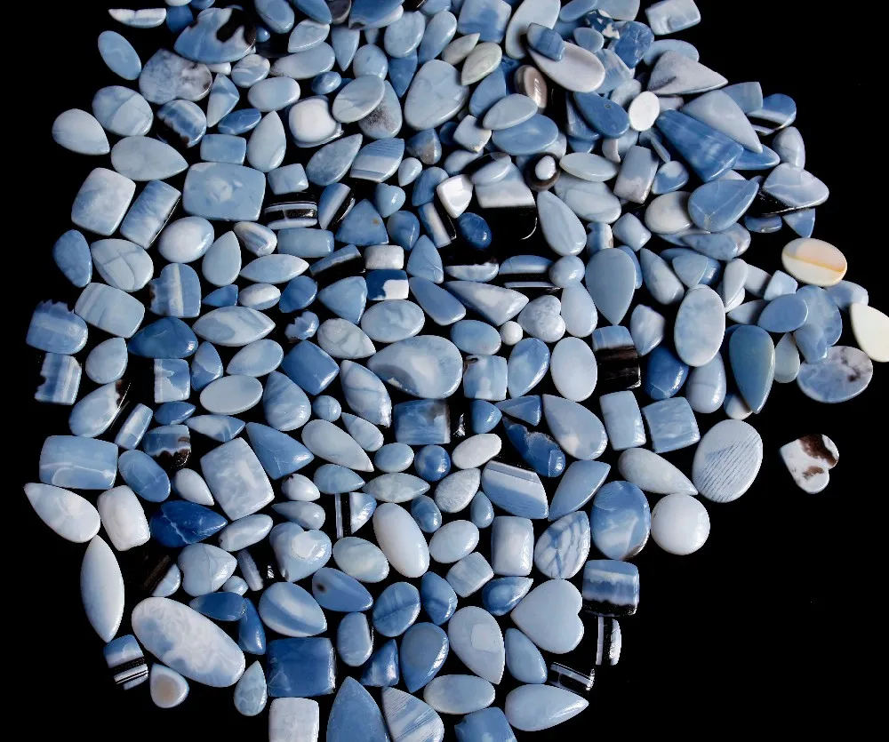 blue opal stone cabochon stone making natural best quality stone