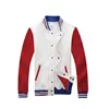 Wholesale Men Children Varsity Casual Fitness Custom Blank Hoodie College Manufacture Embroidery Twill Bomber Baseball Jacket